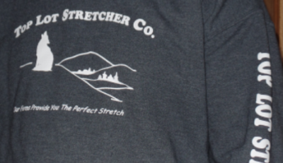 Top Lot Stretcher Co. Long Sleeve T-shirt - White Lettering