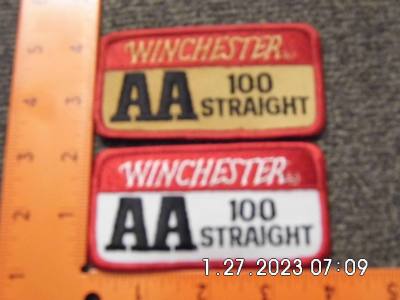 Winchester AA 100 Straight Patches